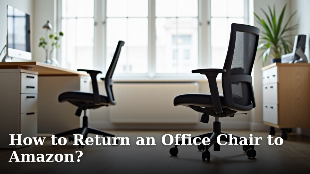How to Return an Office Chair to Amazon?