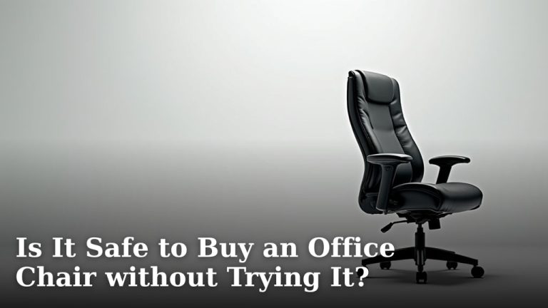 Is It Safe to Buy an Office Chair without Trying It?