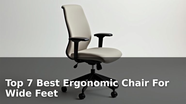 Top 7 Best Ergonomic Chair For Wide Feet