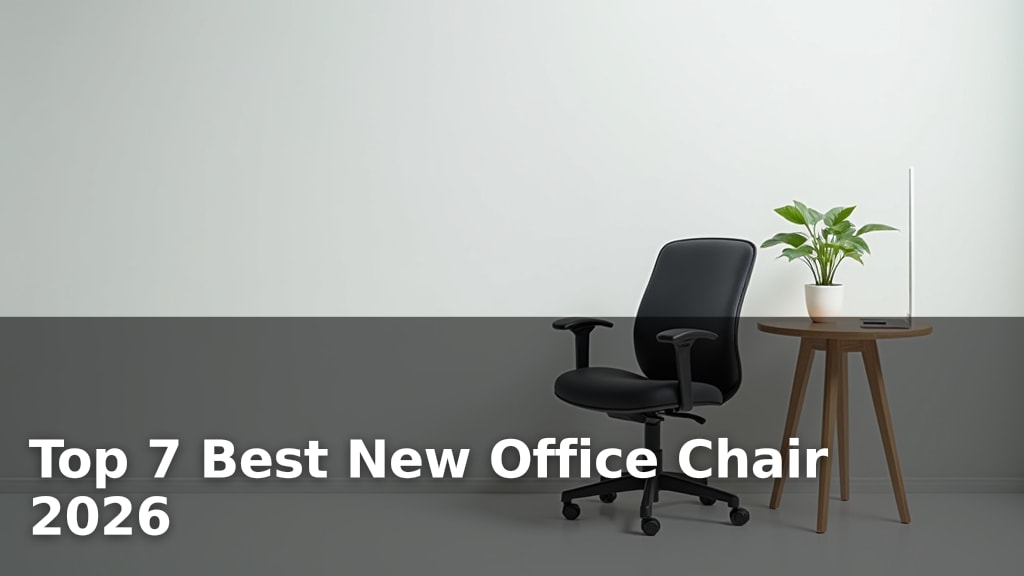 Top 7 Best New Office Chair 2026