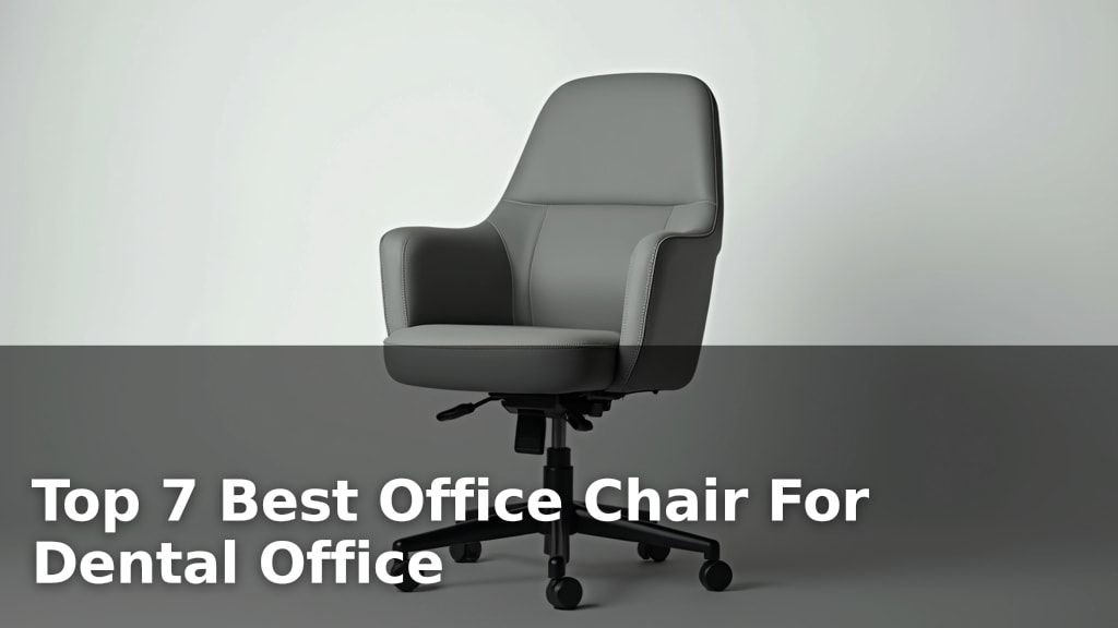 Top 7 Best Office Chair For Dental Office