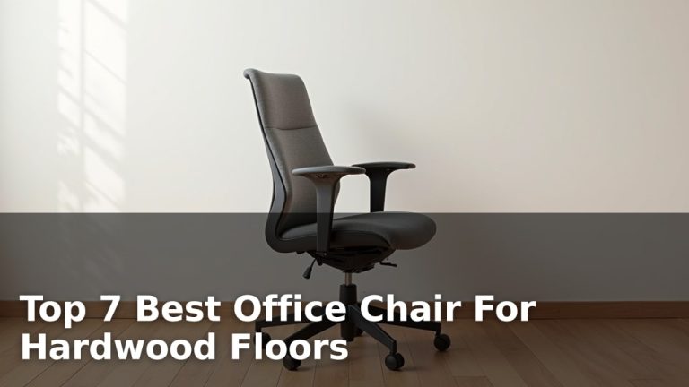 Top 7 Best Office Chair For Hardwood Floors