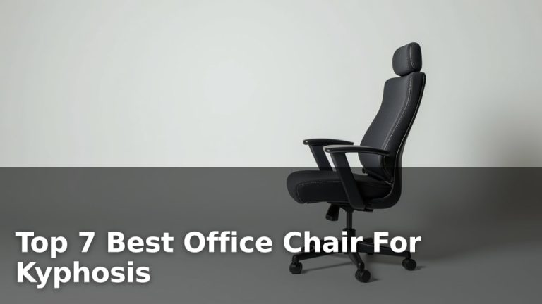 Top 7 Best Office Chair For Kyphosis