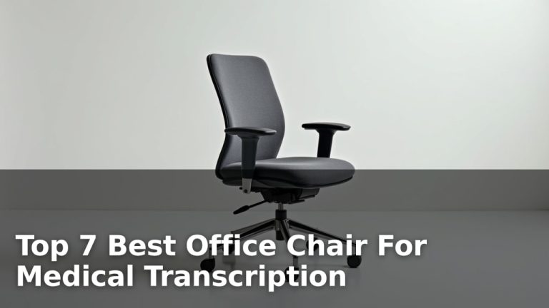 Top 7 Best Office Chair For Medical Transcription