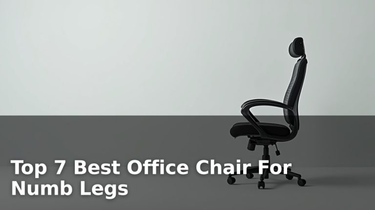 Top 7 Best Office Chair For Numb Legs