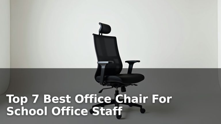 Top 7 Best Office Chair For School Office Staff