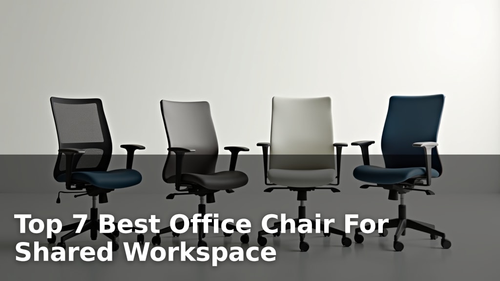 Top 7 Best Office Chair For Shared Workspace
