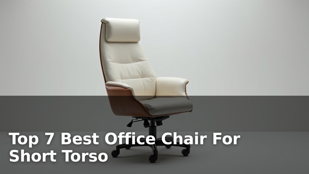 Top 7 Best Office Chair For Short Torso