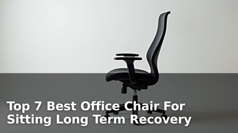 Top 7 Best Office Chair For Sitting Long Term Recovery