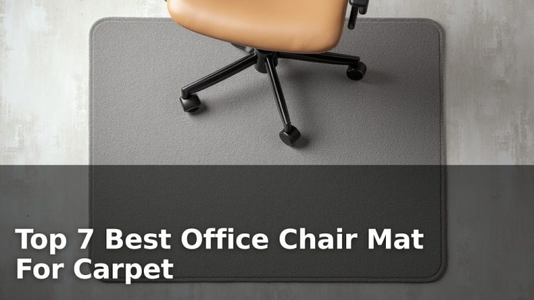 Top 7 Best Office Chair Mat For Carpet