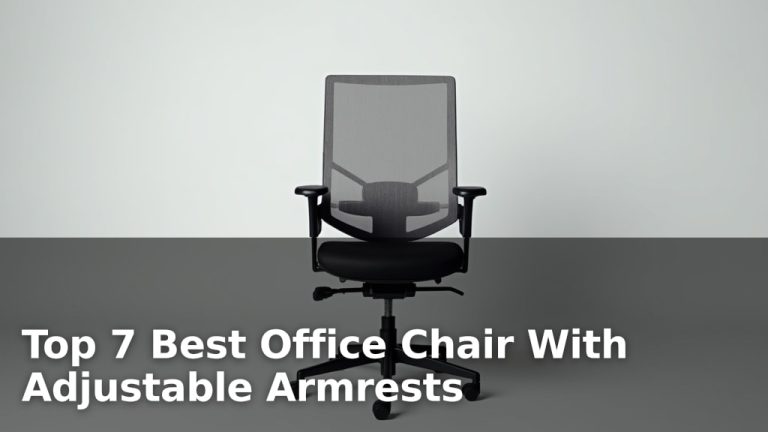 Top 7 Best Office Chair With Adjustable Armrests