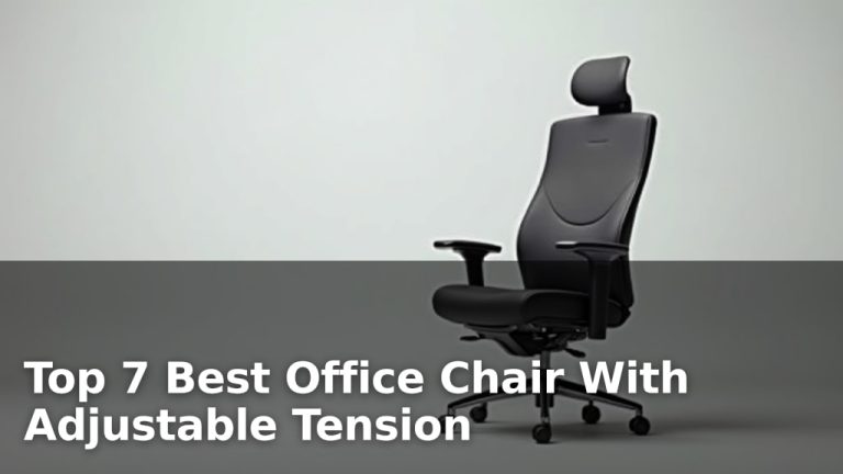 Top 7 Best Office Chair With Adjustable Tension