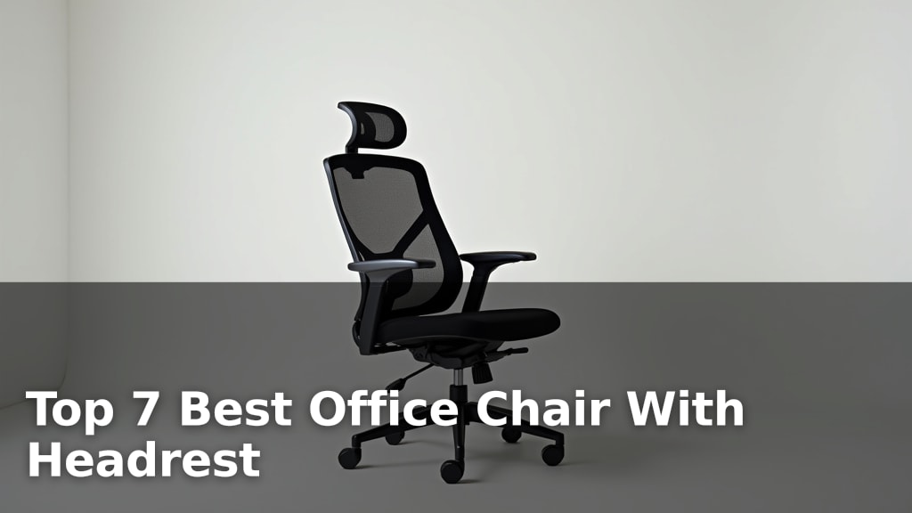 Top 7 Best Office Chair With Headrest