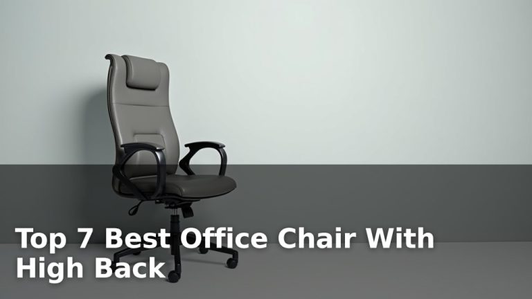 Top 7 Best Office Chair With High Back