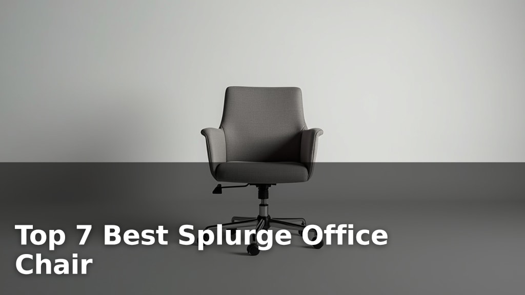 Top 7 Best Splurge Office Chair