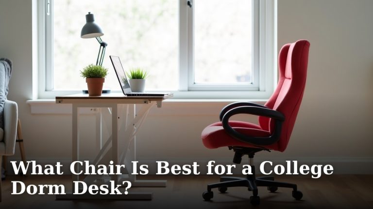 What Chair Is Best for a College Dorm Desk?