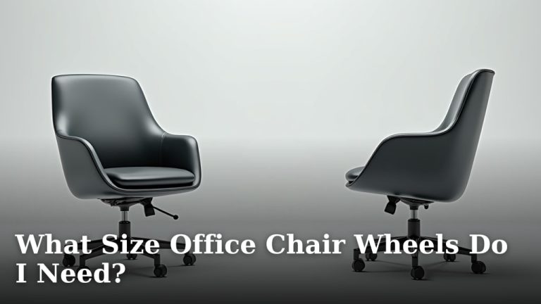 What Size Office Chair Wheels Do I Need?