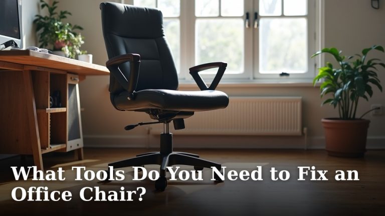 What Tools Do You Need to Fix an Office Chair?