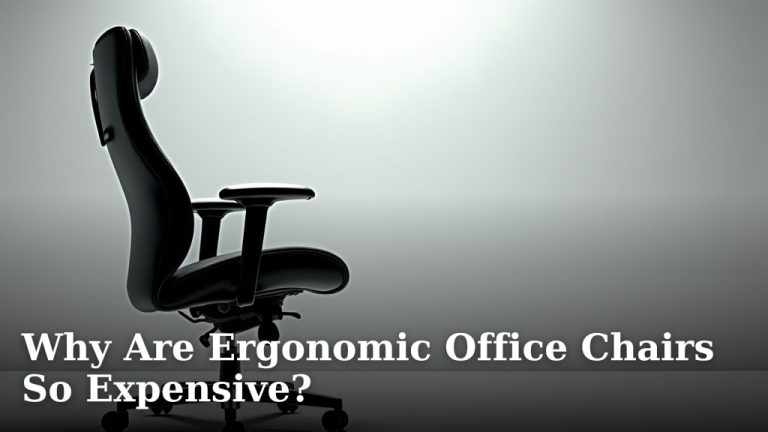 Why Are Ergonomic Office Chairs So Expensive?