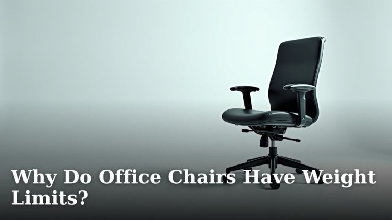Why Do Office Chairs Have Weight Limits?