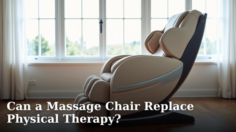 Can a Massage Chair Replace Physical Therapy?