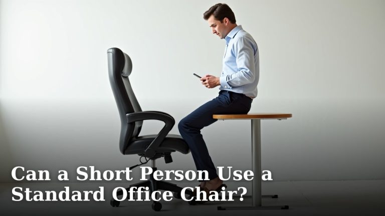 Can a Short Person Use a Standard Office Chair?