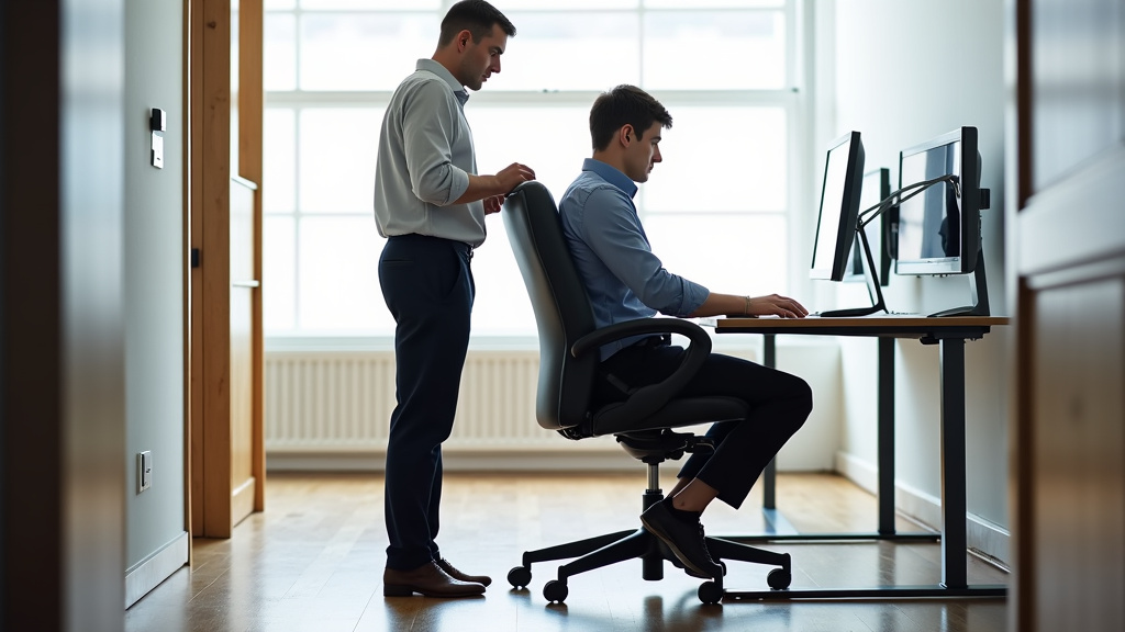 Making Standard Office Chairs Work for Taller Folks
