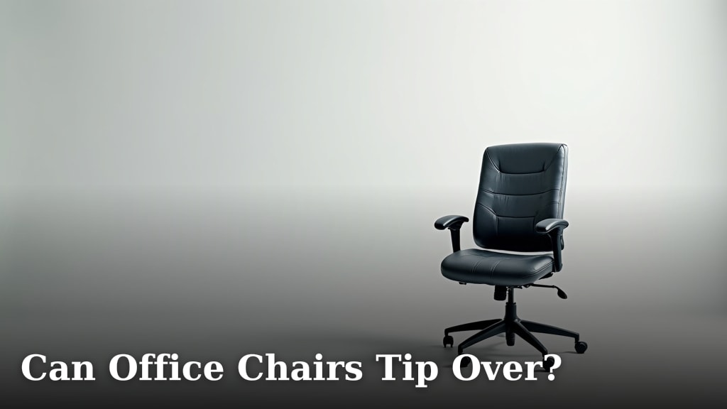 Can Office Chairs Tip Over?