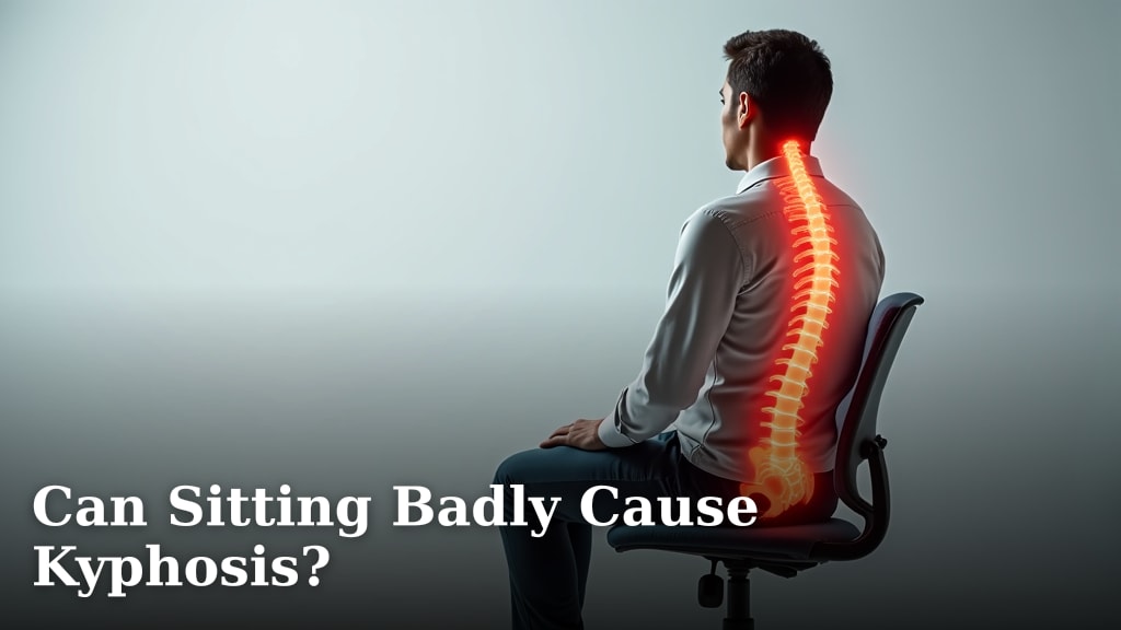 Can Sitting Badly Cause Kyphosis?