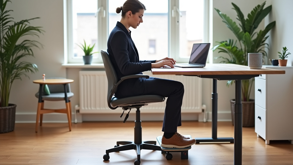 Using a Footrest When You Don't Have a Special Desk
