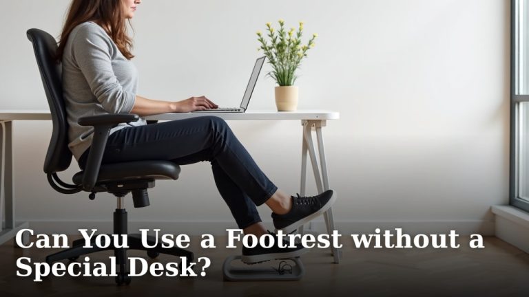 Can You Use a Footrest without a Special Desk?