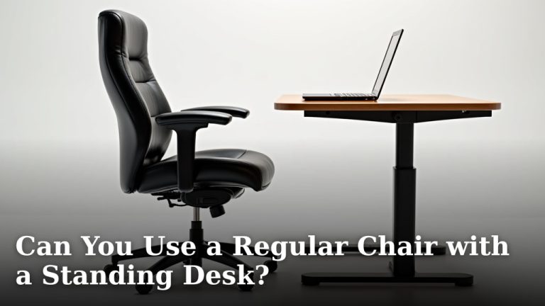 Can You Use a Regular Chair with a Standing Desk?