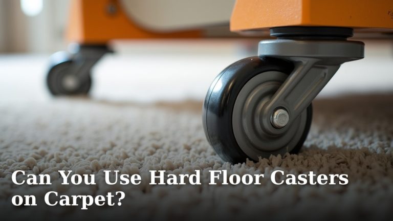 Can You Use Hard Floor Casters on Carpet?
