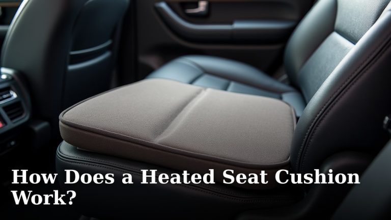 How Does a Heated Seat Cushion Work?