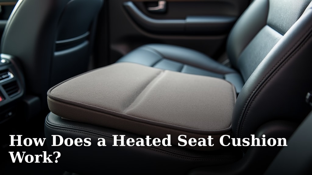 How Does a Heated Seat Cushion Work?