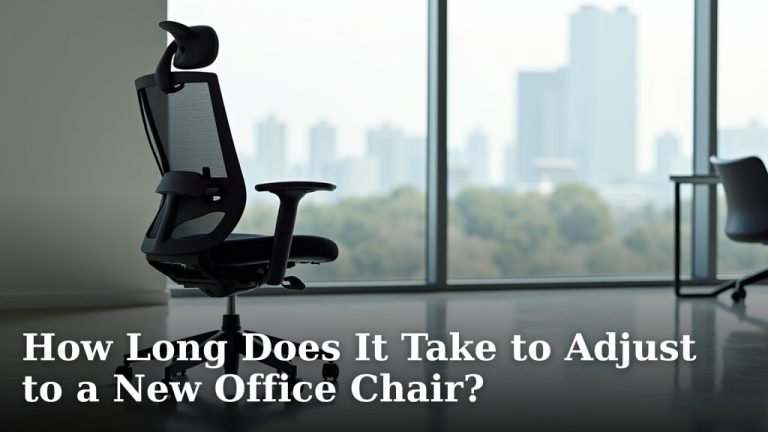How Long Does It Take to Adjust to a New Office Chair?