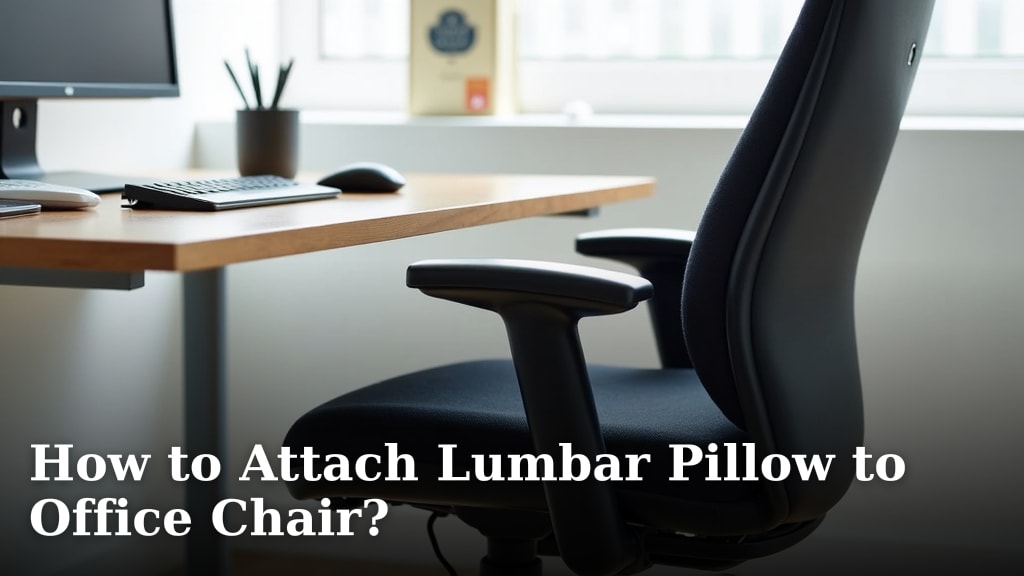 How to Attach Lumbar Pillow to Office Chair?