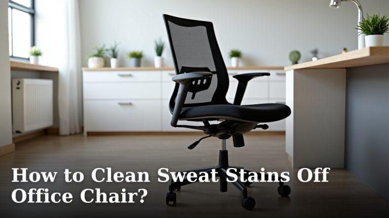 How to Clean Sweat Stains Off Office Chair?