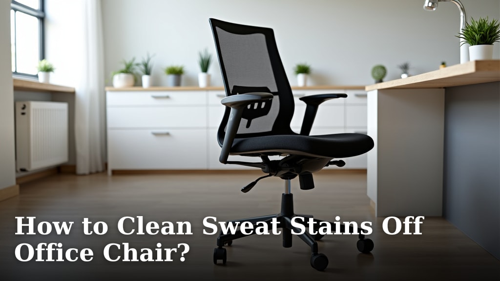 How to Clean Sweat Stains Off Office Chair?