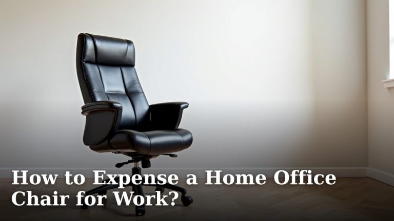 How to Expense a Home Office Chair for Work?