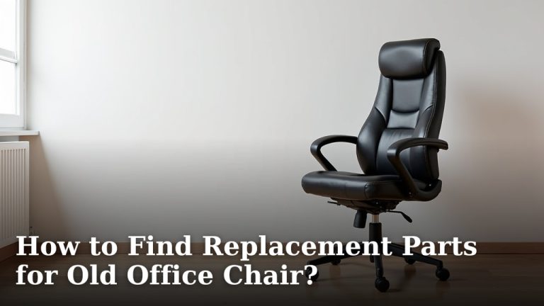 How to Find Replacement Parts for Old Office Chair?