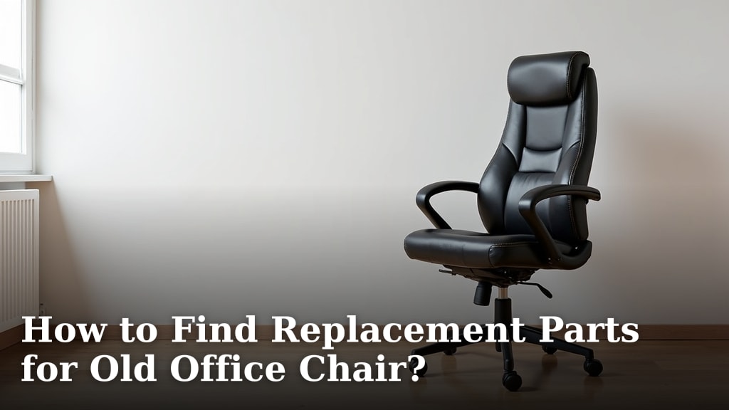 How to Find Replacement Parts for Old Office Chair?