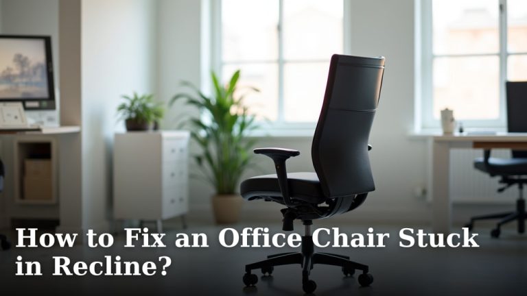 How to Fix an Office Chair Stuck in Recline?