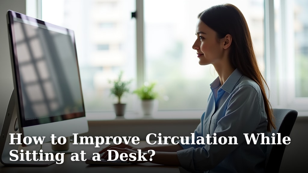 How to Improve Circulation While Sitting at a Desk?