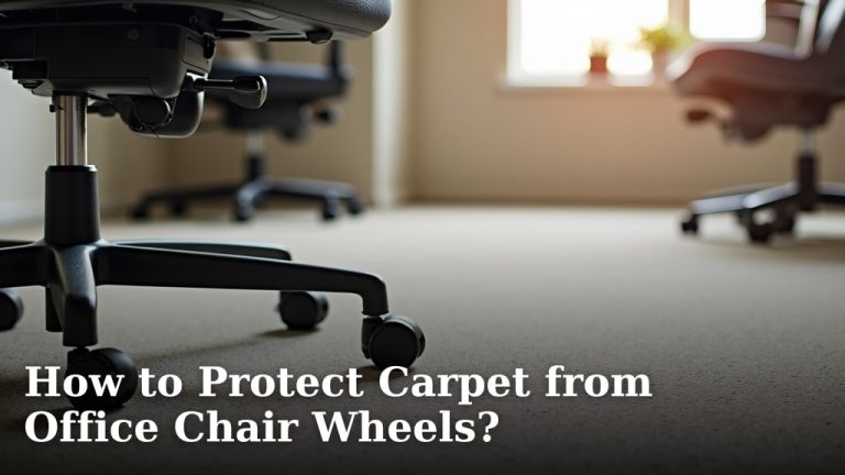 How to Protect Carpet from Office Chair Wheels?