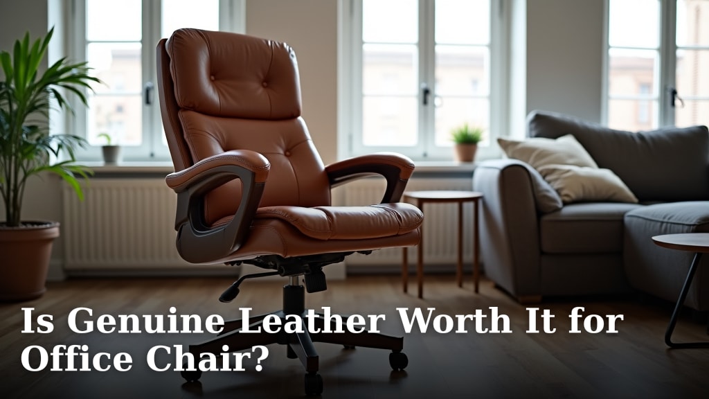 Is Genuine Leather Worth It for Office Chair?