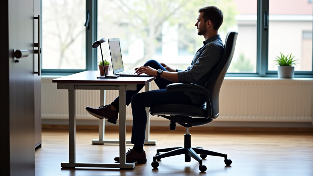 Your Guide to Sitting Cross-Legged at Your Desk