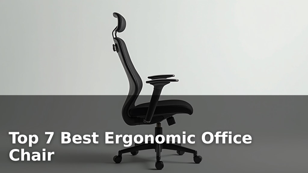 Top 7 Best Ergonomic Office Chair