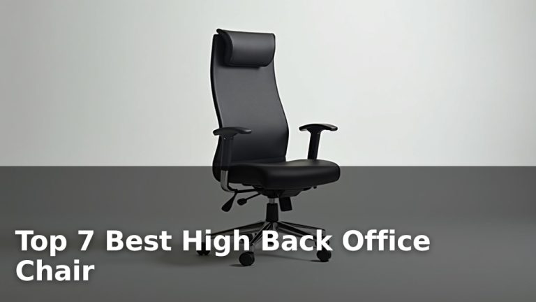 Top 7 Best High Back Office Chair