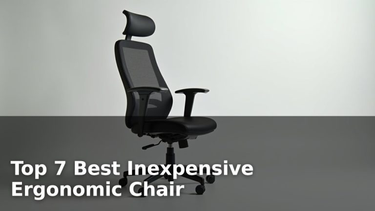 Top 7 Best Inexpensive Ergonomic Chair